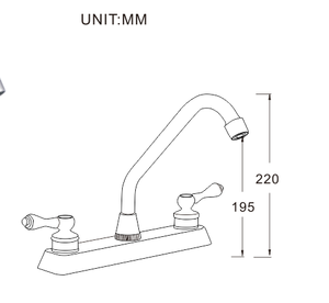 Brass Chậu Rửa <span class=keywords><strong>Basin</strong></span> Mixer Tap Chìm Vòi Cao <span class=keywords><strong>4</strong></span> Inch 2 Xử Lý Centerset Brushed Nickel Tắm Chậu Vòi - Product Image 2