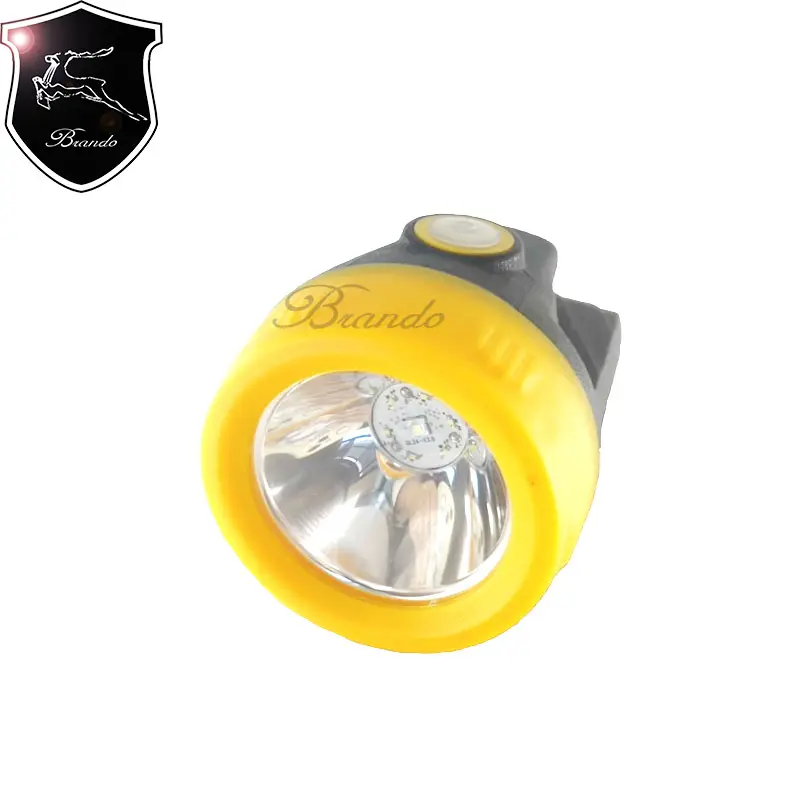 Lampe frontale Brando KL2.5LM-C conçue pour les tunnels souterrains de mines hardrock Lampe de casquette sans fil