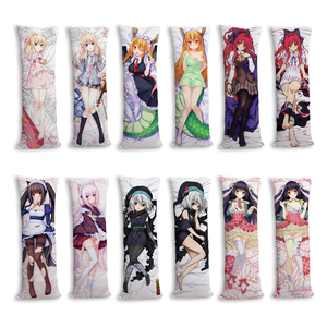 Housse de coussin personnalisée à prix de gros, livraison rapide, motif imprimé, Dakimakura Anime, taie d'oreiller de corps 2 voies pour câlins - Product Image 1