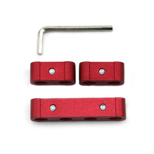 Ignition Wire Clips 69mm 33mm Aluminum Alloy Car Modification Spark <b>Plug</b> Wire Separators Retaining Sleeves - Product Image 2
