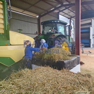 Machine de nettoyage et de séchage de luzerne de haute qualité, sécheuse à bande maillée pour luzerne, équipement de déshumidification de luzerne - Product Image 4