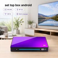 Boîtier TV intelligent H96 Max M9 4K HDR Android 14, 4 Go de RAM, 32 Go de ROM, WiFi 6, Rockchip RK3576 Octa Core