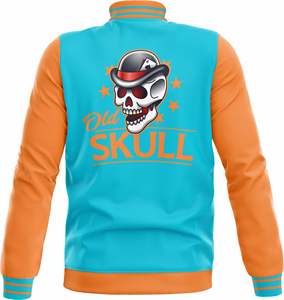 Cómoda chaqueta universitaria de estilo universitario para uso diario, ropa de calle informal de moda y eventos deportivos escolares con cuello levantado - Product Image 6