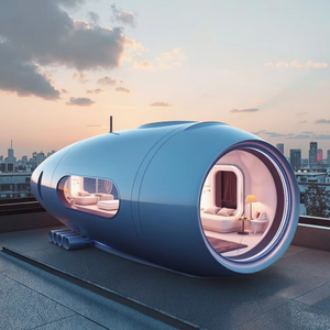 Hôtel capsule préfabriqué de luxe pour le travail à distance Nomades numériques haut de gamme Destinations d'écotourisme pour la <span class=keywords><strong>cuisine</strong></span> et la salle de bain - Product Image 1
