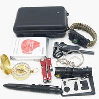 Trousse d'outils multifonctionnelle de camping transfrontalier, trousse de premiers secours, kit de survie d'urgence pour l'extérieur, modèle portable 789