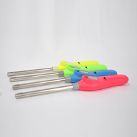 Moins cher pliable bbq butane torche cheminée cuisinière briquet de cuisine HP-610 autre briquet avec certification ISO22702