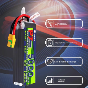 Batería de Polímero de Litio Boshi P7 95C de Alta Capacidad para Drones de Carreras, 2200/3300/5000/5600mAh - Product Image 2