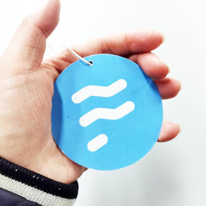 Ambientador de papel para coche con diferentes aromas, venta al por mayor, regalos promocionales de papel, ambientador colgante con logotipo personalizado - Product Image 3