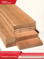 Kanadische Rotzeder-Saunabretter, knotenfreie Verstärkungsplatten für Decke und Wand, Sockelpaneele für Dampfbad, Balkon und Außenbereich