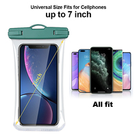 Vente chaude IPX8 TPU Universel Étanche Téléphone Pochette Cas Universel Natation Étanche Mobile Téléphone Sacs