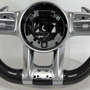 Volante in Pelle con Pulsanti Multifunzione per <span class=keywords><strong>Mercedes</strong></span> <span class=keywords><strong>Serie</strong></span> A, <span class=keywords><strong>B</strong></span>, C, E, S, G, V, CLS, GLC, GLE, GLS, GLA, W204, W205, W211, W212 - Product Image 4
