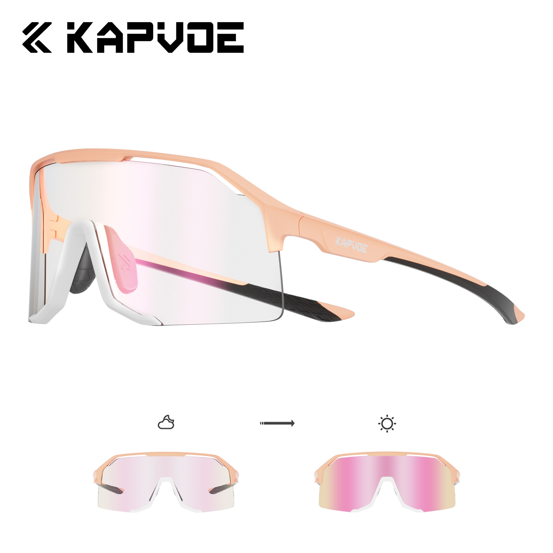 Pink frame-transparent turning pink-day and night usable