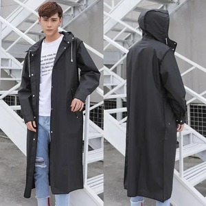 Adult <b>Raincoat</b> Non Disposable Thickened Outdoor Travel Climbing Waterproof Rain Gear Universal One Piece <b>Raincoat</b> - Product Image 5