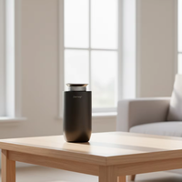Diffuseur d'arômes de voiture automatique portable de luxe, démarrage et arrêt automatiques, contrôle tactile intelligent, sans eau, huile essentielle, alimentation USB, table