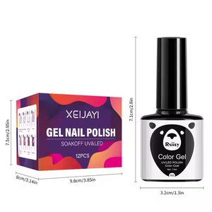 Ensemble de vernis à <span class=keywords><strong>ongles</strong></span> <span class=keywords><strong>Macaron</strong></span> 12 couleurs <span class=keywords><strong>pour</strong></span> printemps été poudre de bonbon bleu colle imbibée bouteille de lampe à LED de style bricolage français - Product Image 6