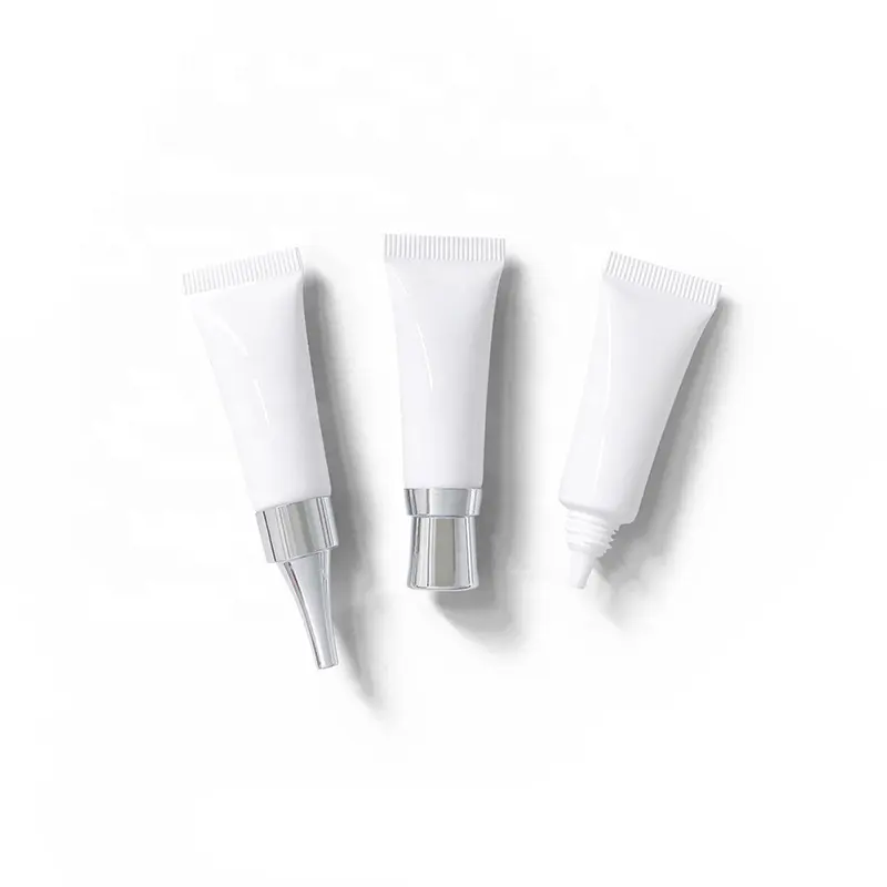 Customized 5ml PE tube eye cream lipstick tube sample dispensing packaging