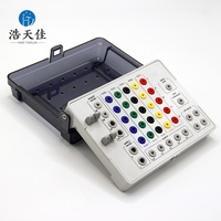 Boîte à outils pour implants dentaires, boîte de désinfection biodégradable, boîte de désinfection pour diagnostic et traitement articulaire en promotion