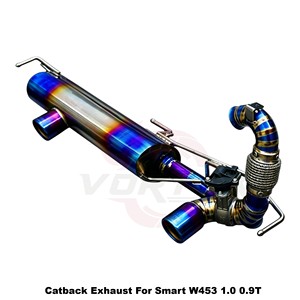 ระบบท่อไอเสีย Vortex Lightweight Gradient-Ti สำหรับ Smart W453 1.0 0.9T ปี 2016-2025 รุ่น Racing-Tone - Product Image 2