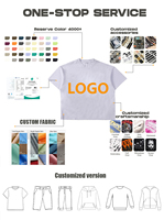 T-Shirts Homme Grandes Tailles 100% Coton avec Logo Personnalisé Imprimé, T-Shirt Uni ou à Personnaliser, T-Shirt Vierge