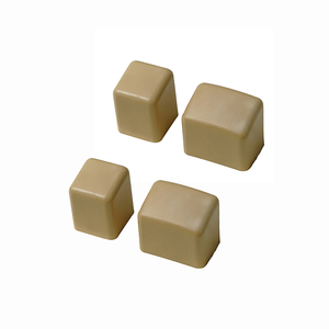 OEM <b>Silicon</b> Rectangular Tray Blue Injection Molding Mechanic Parts 315°C 60±5 ShA Surface - Product Image 3