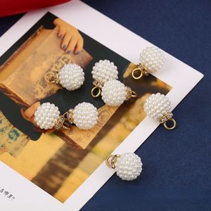 Perlas de Imitación Redondas de 8mm, 12mm, 14mm, Bolas Yangmei, Accesorios para el Cabello, Material para Bolsos, Colgantes para Ropa, Perlas Sueltas - Product Image 1