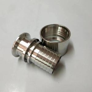 Connecteur de tuyau à trois pinces sanitaires <span class=keywords><strong>Raccord</strong></span> de <span class=keywords><strong>raccord</strong></span> de tuyau de <span class=keywords><strong>sertissage</strong></span> hydraulique en acier inoxydable - Product Image 4