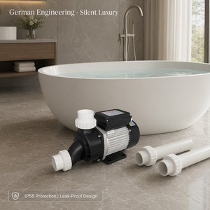 <span class=keywords><strong>Bomba</strong></span> <span class=keywords><strong>de</strong></span> Agua para Bañera <span class=keywords><strong>de</strong></span> Hidromasaje Whirlpool <span class=keywords><strong>de</strong></span> 1.5HP con Interruptor <span class=keywords><strong>de</strong></span> Aire, Unión <span class=keywords><strong>de</strong></span> 50mm, Enchufe Europeo <span class=keywords><strong>de</strong></span> 220V, <span class=keywords><strong>Bomba</strong></span> <span class=keywords><strong>de</strong></span> Agua para Bañera <span class=keywords><strong>de</strong></span> Hidromasaje con Chorro <span class=keywords><strong>de</strong></span> Agua, Aprobada por CE - Product Image 2