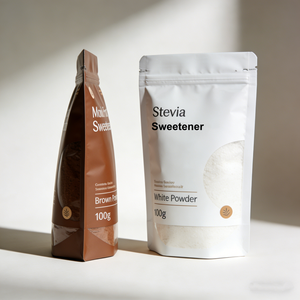 Fabrika Toptan Satışı 25KG Dökme Organik Keşiş Meyvesi Ekstresi Eritritol / Stevia Ekstresi Eritritol Karışımı Tatlandırıcı Toz - Product Image 3