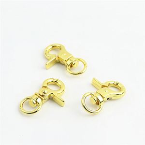 Luggage Bag Hardware Accessories Zinc Alloy 3-Inch Plier-Type Buckle <b>Hook</b> Lig Gold Key Ring Large Lobster Clasp Dog <b>Clip</b> - Product Image 2