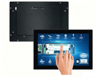 Moniteur industriel étanche IP65 TFT LCD capacitif 10 points tactile 12,1 pouces 1280x800 avec interface USB, prix usine, nouveau