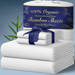 100% hojas de bambú orgánico hoja de bambú es súper suave y transpirable - Product Image 2