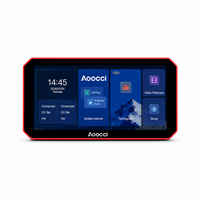 Système de navigation GPS pour moto Aoocci avec CarPlay, écran Android sans fil pour moto