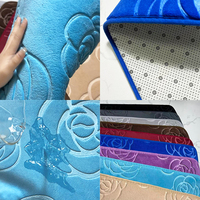 Tapis de bain pour balcon en polyester absorbant à séchage rapide, lavable à la main, antidérapant, idéal pour salle de bain, lavabo ou bureau, tapis de maison