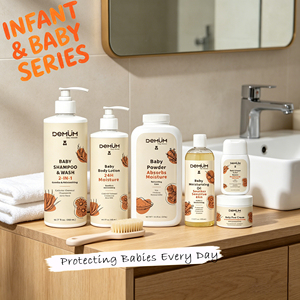 DEMUM MOQ 1000 pièces 360 ml Gel Douche et Shampoing 2-en-1 pour Bébé Ingrédients Aloès Calendula Formule Nettoyante Douce Hydratante à Base de Plantes - Product Image 4