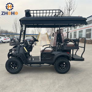 Voiture de golf électrique tout-terrain homologuée pour la route, 2+2 places, très vendue - Product Image 4