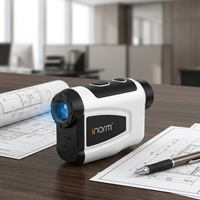Télémètre de golf INORM LAB 1200 IP54 rechargeable 136g 2000m avec grossissement 6X, fonction Pin Lock, vibration et compensation de pente, classe laser