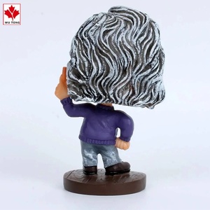 Đồ Lưu Niệm Người Nổi Tiếng Tùy Chỉnh Tượng Đầu Bobble Bằng Nhựa Resin Einstein Tượng Mô Hình Đầu Bồng Bềnh Để Bán - Product Image 5