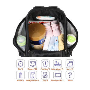 Multifonction Résistant à L'eau Maman Maternité Bébé <span class=keywords><strong>Cartable</strong></span> <span class=keywords><strong>sac</strong></span> à dos De Voyage <span class=keywords><strong>Sac</strong></span> À Dos <span class=keywords><strong>Sac</strong></span> - Product Image 4