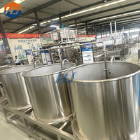 Machine à cuire à la vapeur et à bouillir le lait de soja direct d'usine Ligne de production de tofu Machines de traitement de produits de haricot