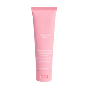 Private Label Powered 4 In 1 Mask that Deeply Detoxifies Refines Brightens Tightens Pores Evens Australian Pink Clay Mask