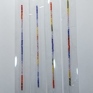 Zirconia Cubica 5A Multicolore 3mm Taglio Brillante Trattata Termicamente Pietra Grezza Creata in Laboratorio con Effetto Cambiante di Colore per Creazione di <span class=keywords><strong>Gioielli</strong></span> - Product Image 5