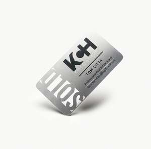 China Factory Metal Visiting Business Card in Blue - Product Image 6