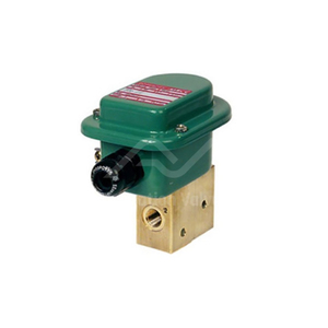 Numatics WPT8327B111 Solenoid 0.25" NPT 3/2 Direct Acting 24V Brass Body - Product Image 1