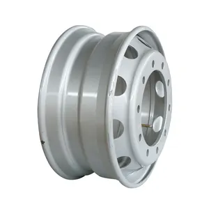 22.5x8.25锻造铝卡车车轮美国铝业10孔轮毂导向车轮，用于转向驱动和拖车