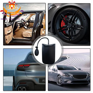 أداة فتح نوافذ السيارات المحمولة القابلة للنفخ من البلاستيك PVC TPU باللون الأسود، متينة ومبطنة، متوسطة الحجم - Product Image 4