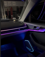 ICarsin - Éclairage d'ambiance intérieur de voiture à LED Symphony 256 couleurs, accessoires de décoration pour Audi A5 B9 Coupé