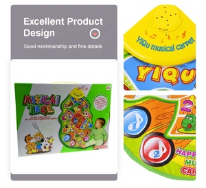 Conception d'arbre activité musique bébé <span class=keywords><strong>tapis</strong></span> <span class=keywords><strong>tapis</strong></span> pour enfants - Product Image 4