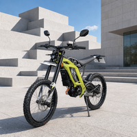 Moto électrique tout-terrain ZONSEN EX2 6,5 kW de puissance maximale, 365 Nm de couple, 72 V 4000 W, 74 V 32 Ah, course rapide