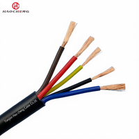 Kabel Tambang Multicore Fleksibel Berlapis Karet Tembaga MZ untuk Bor Listrik Bawah Tanah 0.3/0.5kV