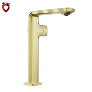 Rubinetto di Lusso in Ottone Spazzolato Oro per Lavabo <span class=keywords><strong>Bagno</strong></span> <span class=keywords><strong>Miscelatore</strong></span> Monocomando - Product Image 6